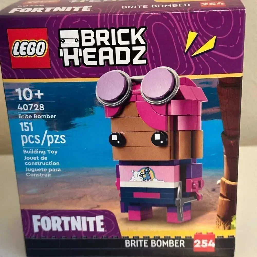 LEGO 40728 Brickheads Fortnite Brite Bomber Set New Sealed